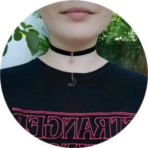 Collar choker Luna