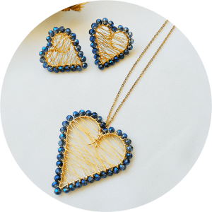 Set en Alambrismo y Cristal