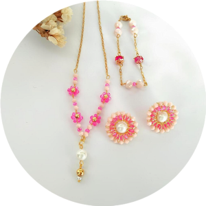 Set completo en Material Acero y Cristal