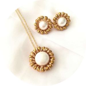 set en alambrismo, hecho a mano